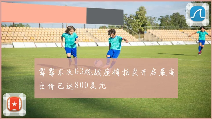 霉霉东决G3观战座椅拍卖开启最高出价已达800美元